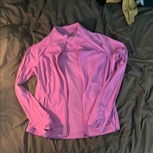 Pink Athletic Zip-Up Jacket